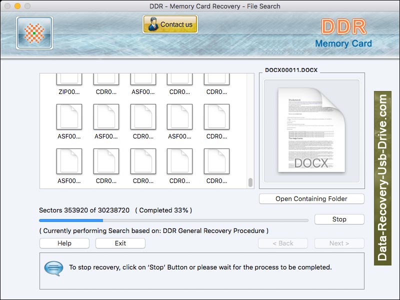 Screenshot of Recovery Disc Mac