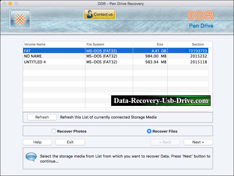 Screenshot of Mac Deleted File