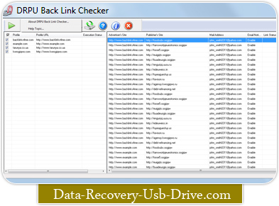 Backlink Kontrolleur Screenshot