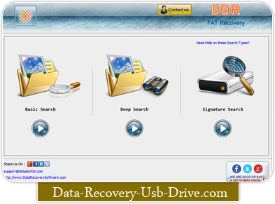 Software Screenshot da recuperação dos dados do FAT
