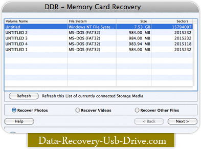 Mac Memory Card Data Recovery