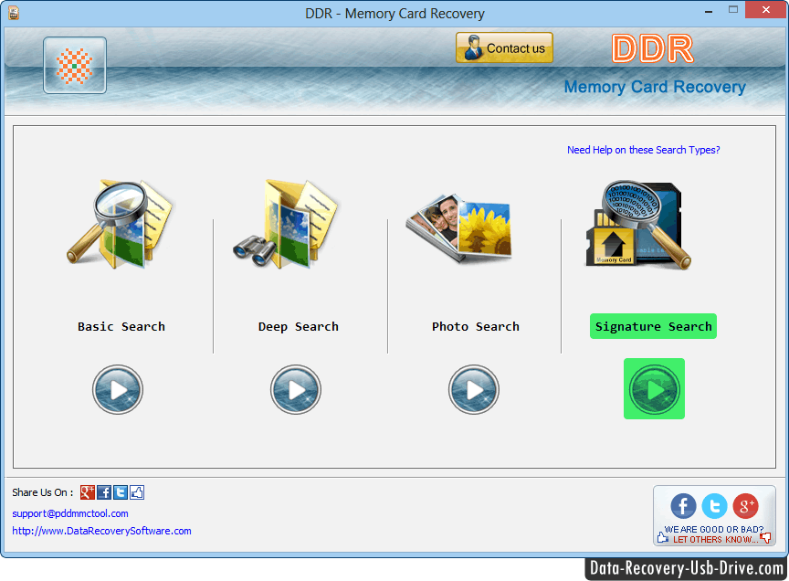Memory Card data recovery software retrieve photos pictures files