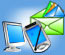 PC et paquet mobile de logiciel de transmission de messages de PC de poche