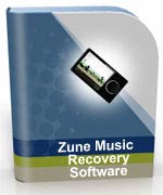 Zune music recovery software