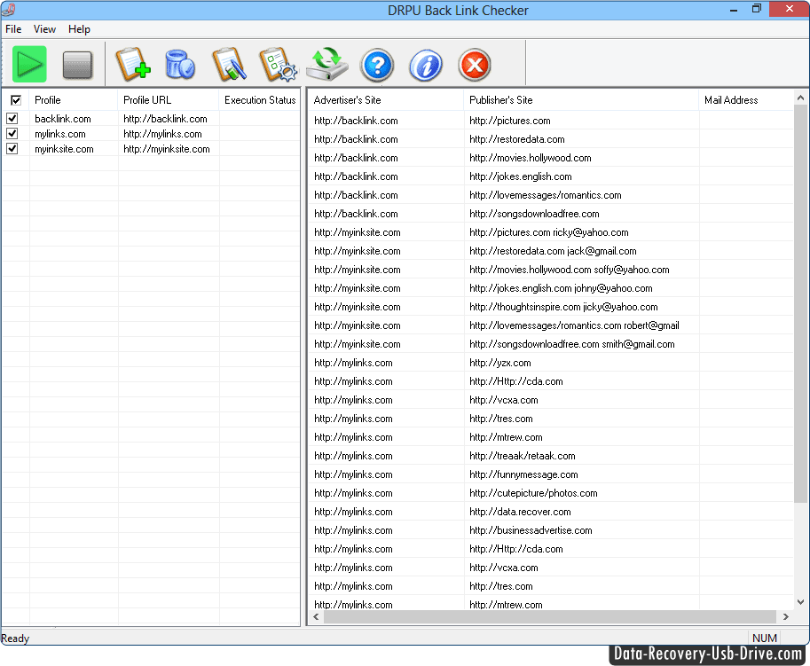 De controleur van Backlink