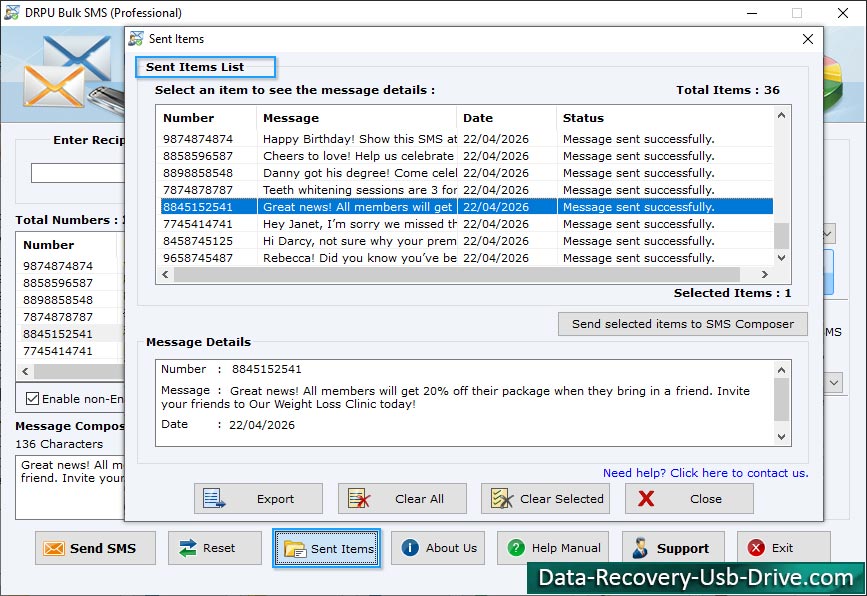 Bulk SMS Software for GSM Phones