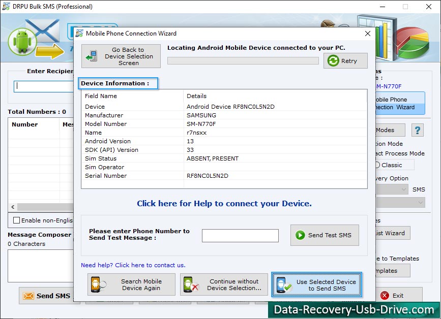 Bulk SMS Software Professional