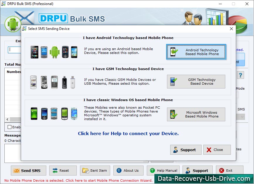 Bulk SMS Software Professional
