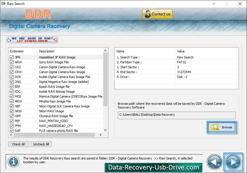 Digital Camera Data Recovery Software 