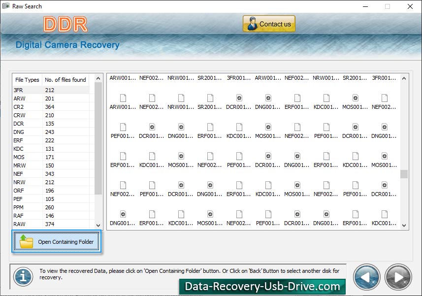 Digital Camera Data Recovery Software