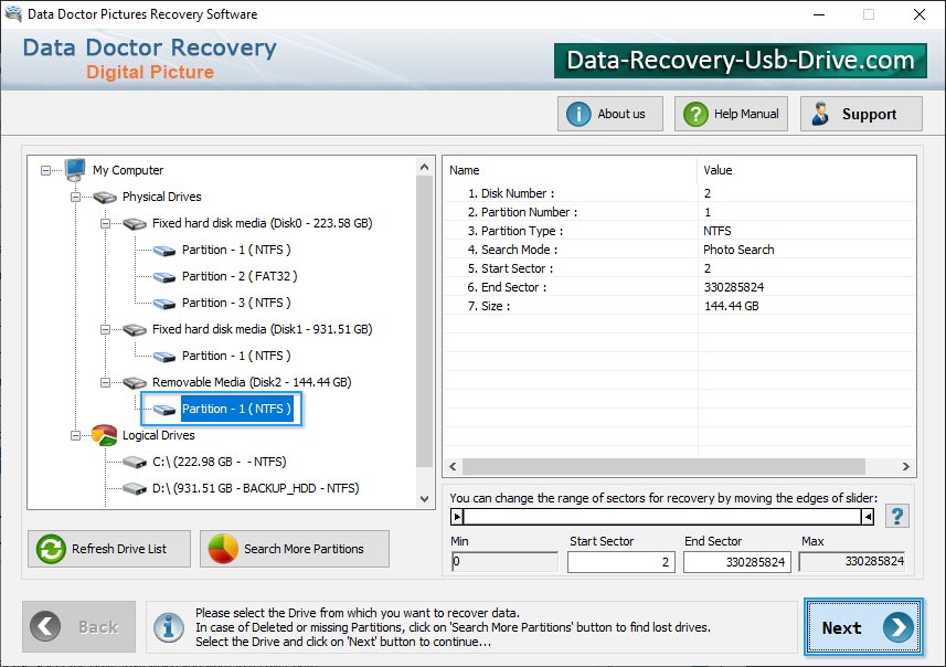 Digital Pictures Data Recovery Software