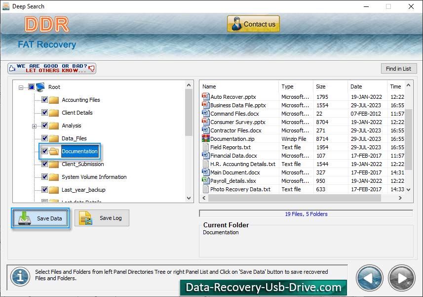 FAT Files Recovery Software
