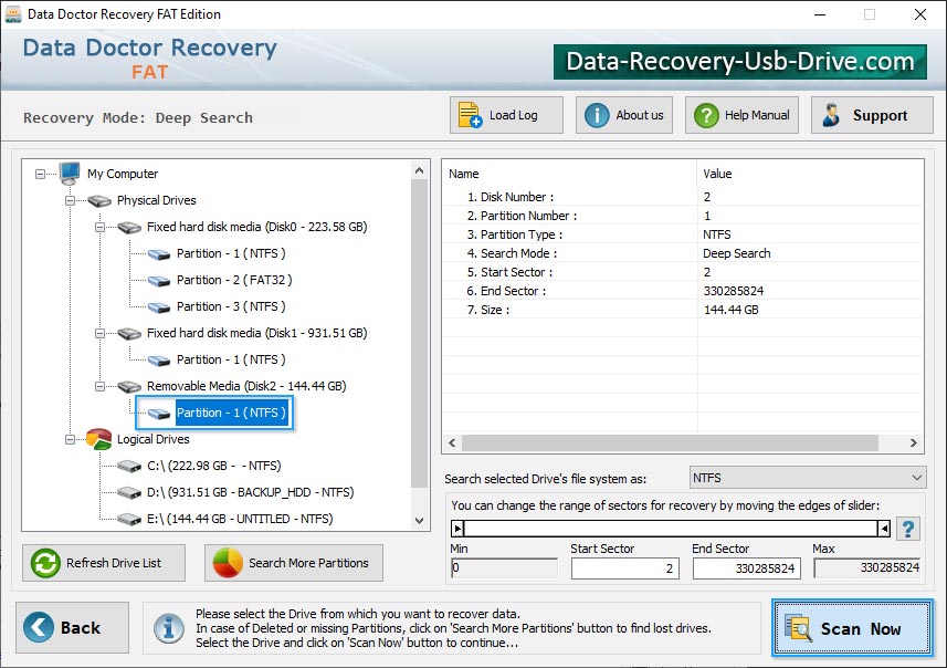 FAT Data Recovery Software 