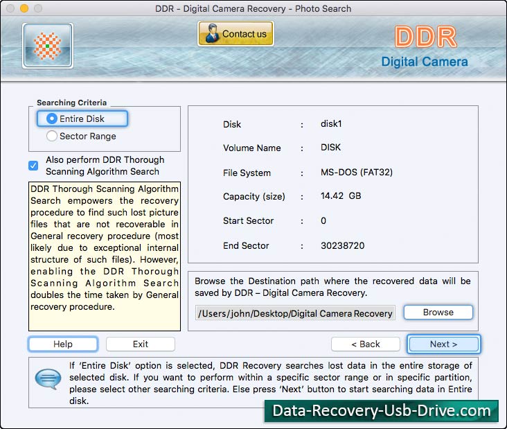 Mac Digital Camera Data Recovery Software