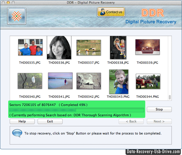 Mac Digital Pictures restoration tool