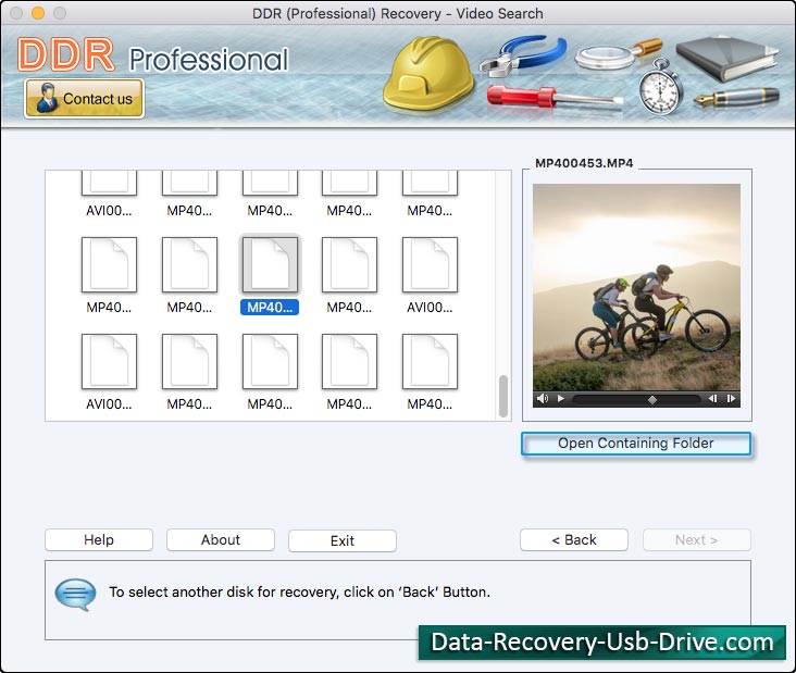 Mac DDR Recovery Software - Professional