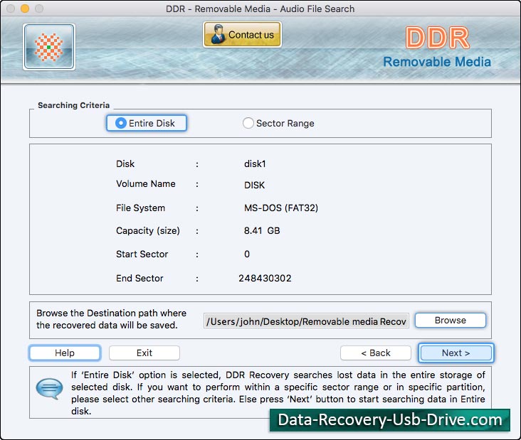 Mac Removable Media Data Recovery Software