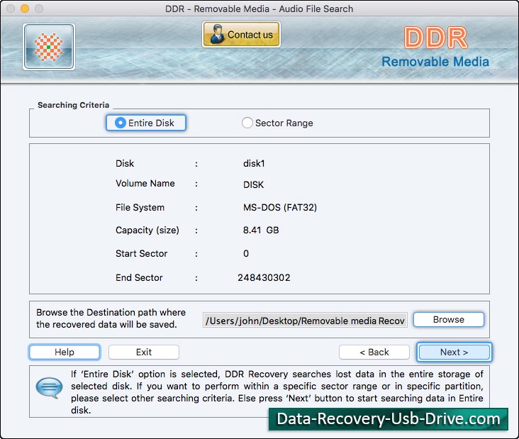 Mac Removable Media Data Recovery Software
