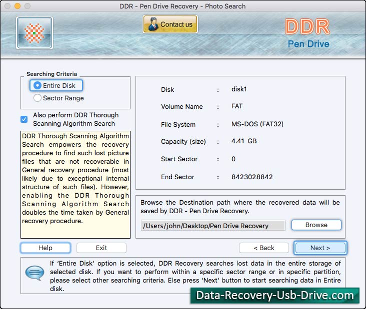 Mac pen Drive Data Recovery Software