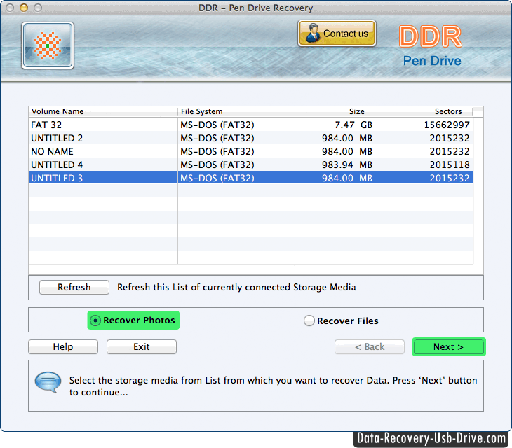 Mac USB Drive Data Recovery Software