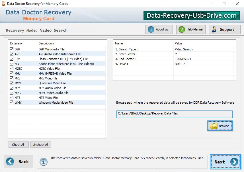 Memory Card Data Recovery Software 