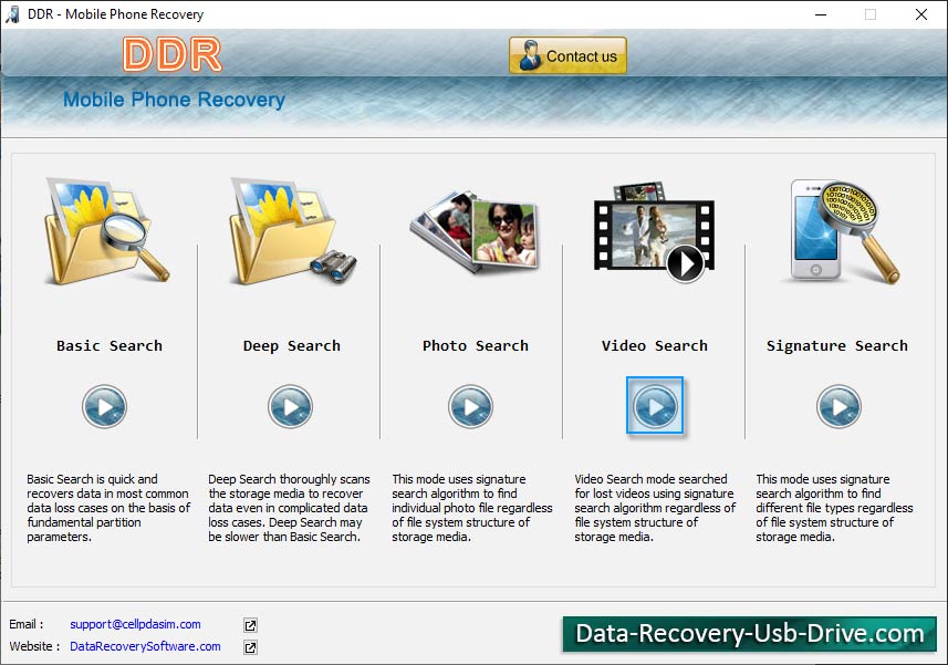 Mobile Phone Data Recovery Software 