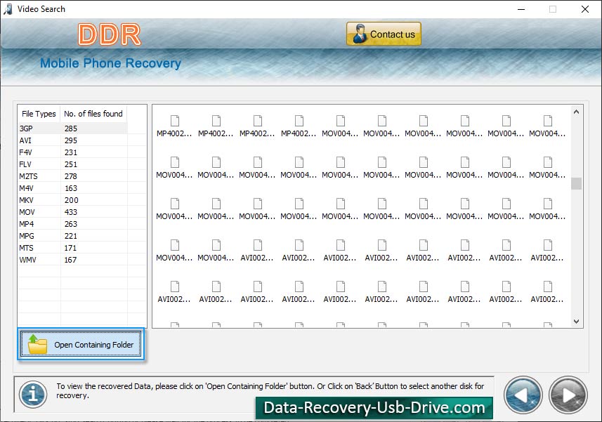 Mobile Phone Data Restore