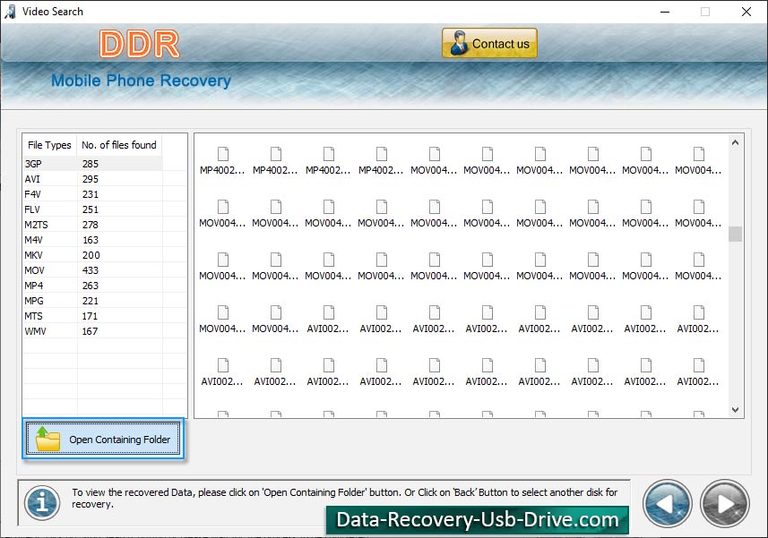 Mobile Phone Data Restore