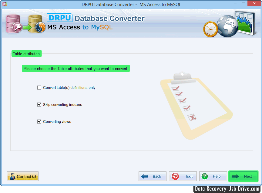 MS Access to MySQL database converter