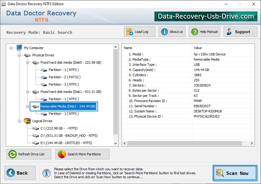 NTFS Data Recovery Software