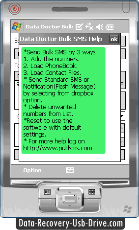 Pocket PC to Mobile Bulk SMS Software