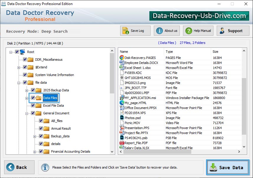 Data Recovery Software - professional