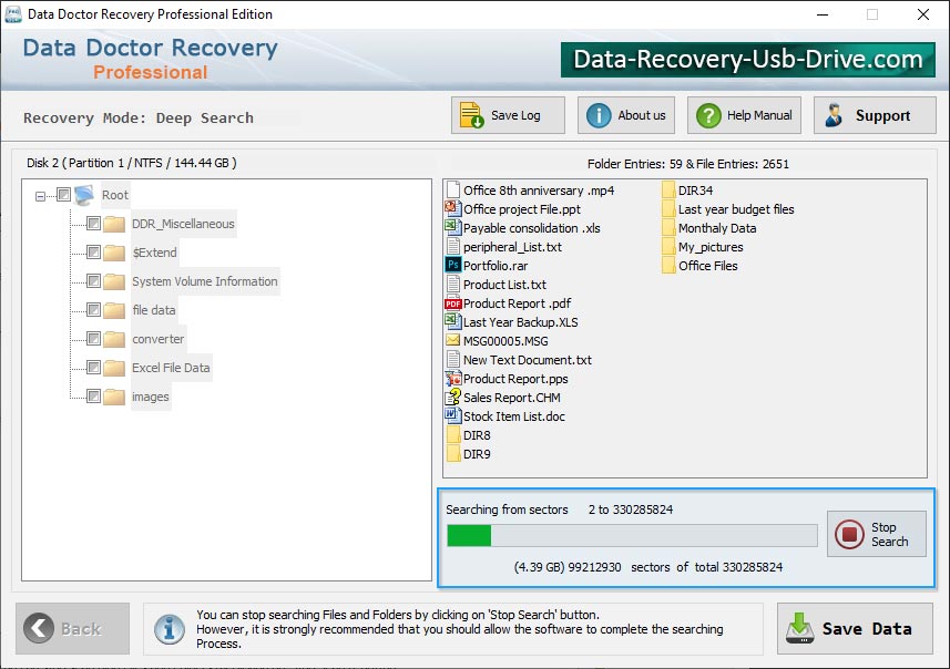Data Recovery Software - professional