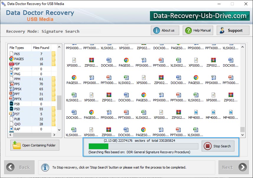 Removable Media Data Recovery