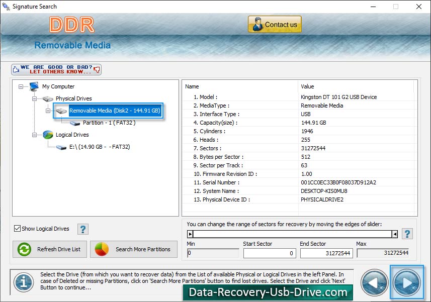 Removable Media Data Recovery Software