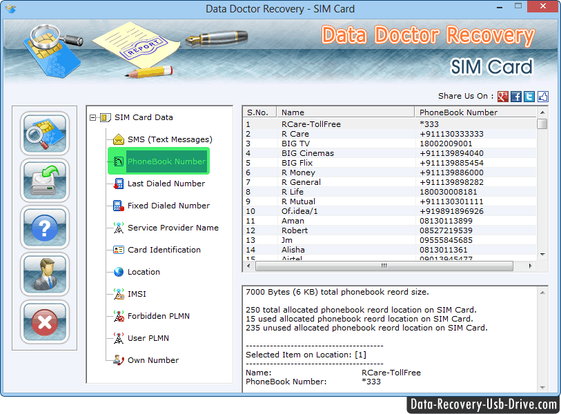 Sim Card File Recovery Software