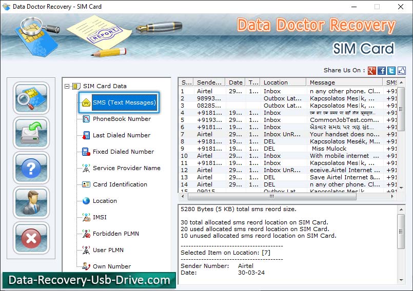 Sim Card File Recovery Software